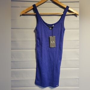 NWT A/X royal blue tank size S